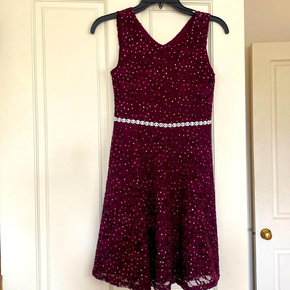 Fun party dress for a pre teen girl